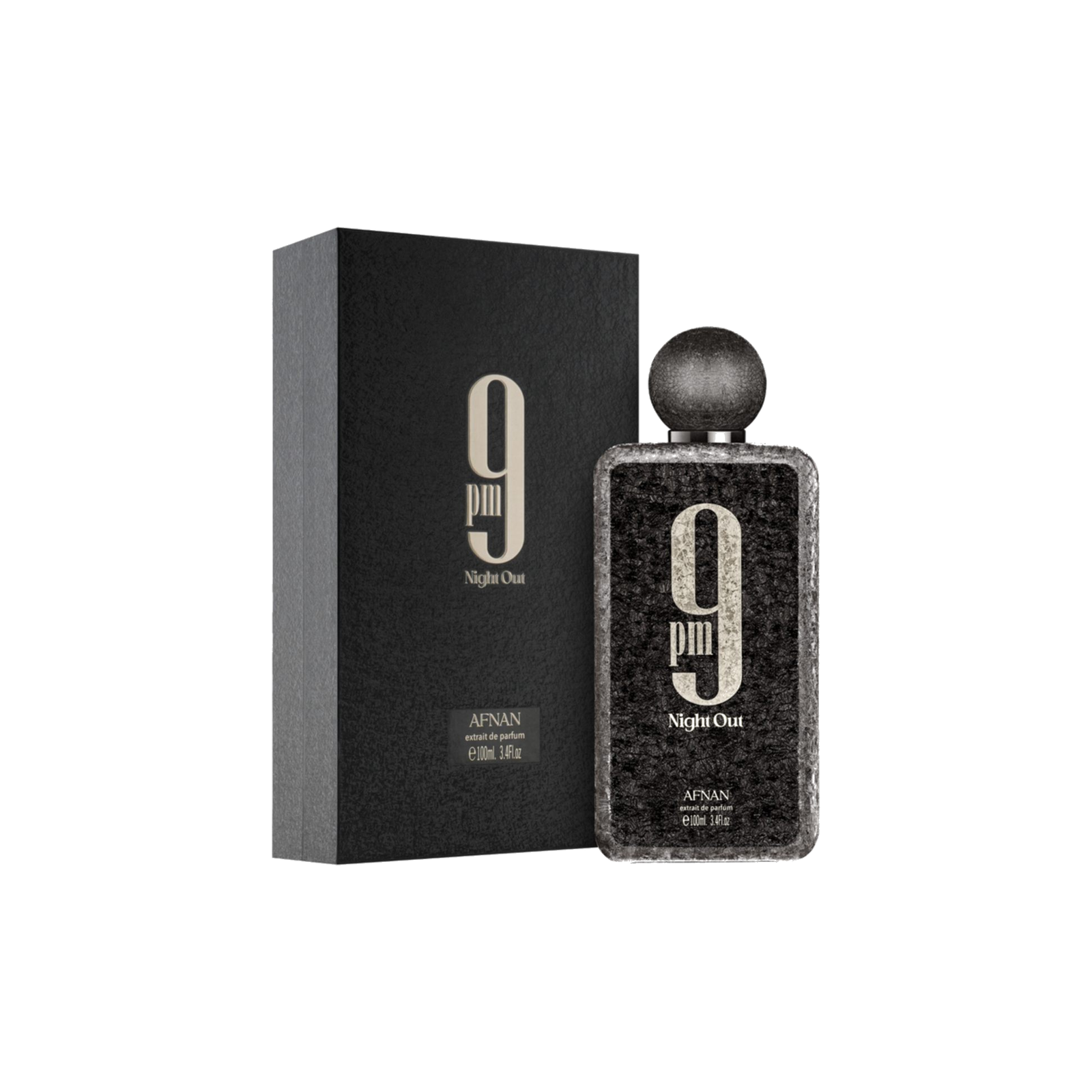 Afnan 9 PM Night Out Unisex Extrait de Parfum - Image 3