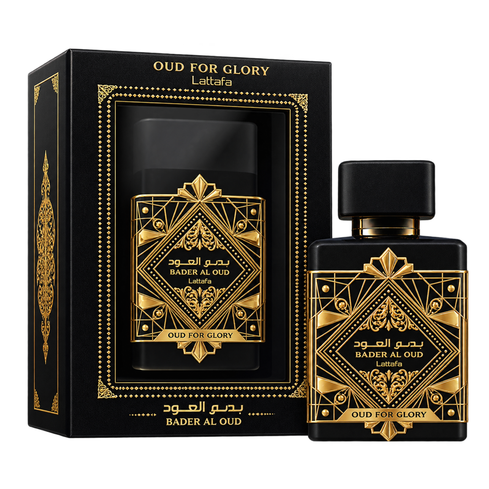 LATTAFA BADEE AL OUD BLK- OUD FOR GLORY 100ML UNISEX - Image 3
