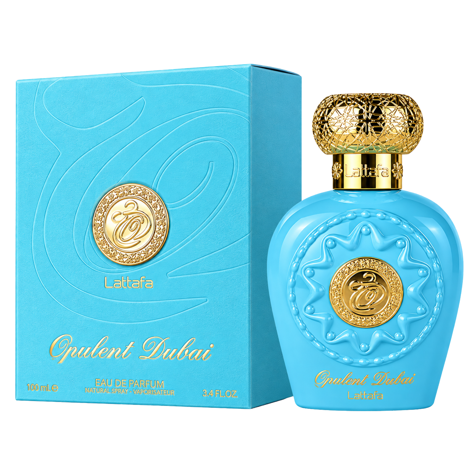 Opulent Dubai Blue by Lattafa Eau De Parfum - Image 2