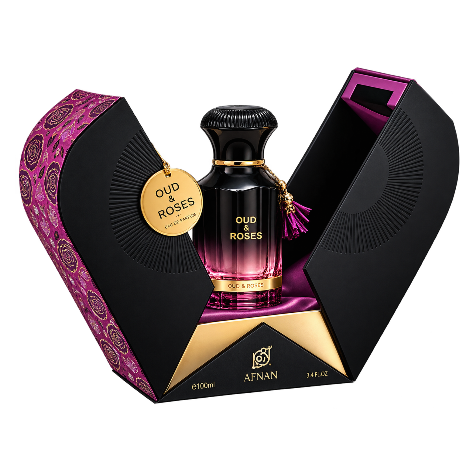 AHMED AL MAGHRIBI OUD & ROSES 60ML UNISEX - Image 3